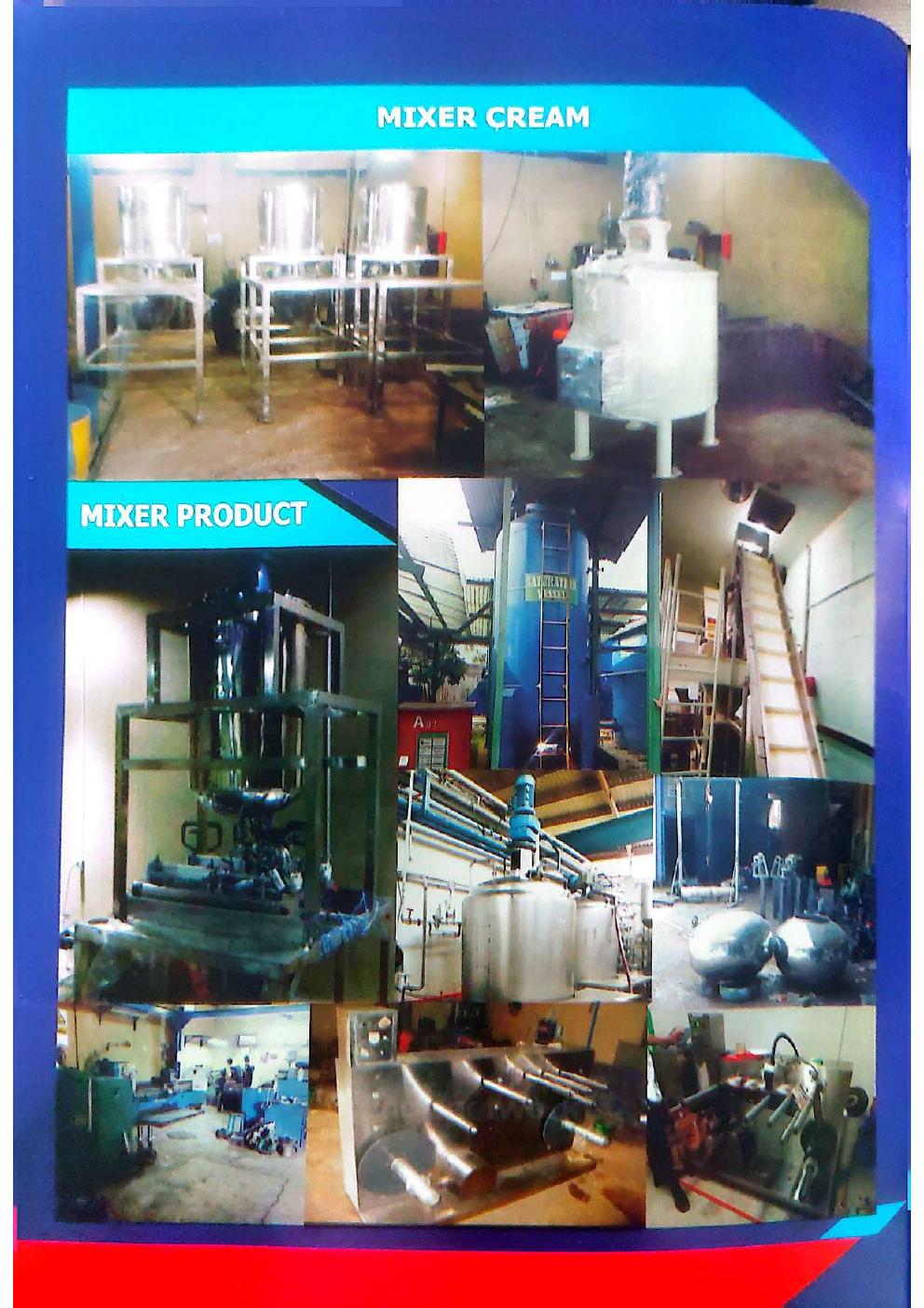 Dokumentasi mixer dan process equipment IKT