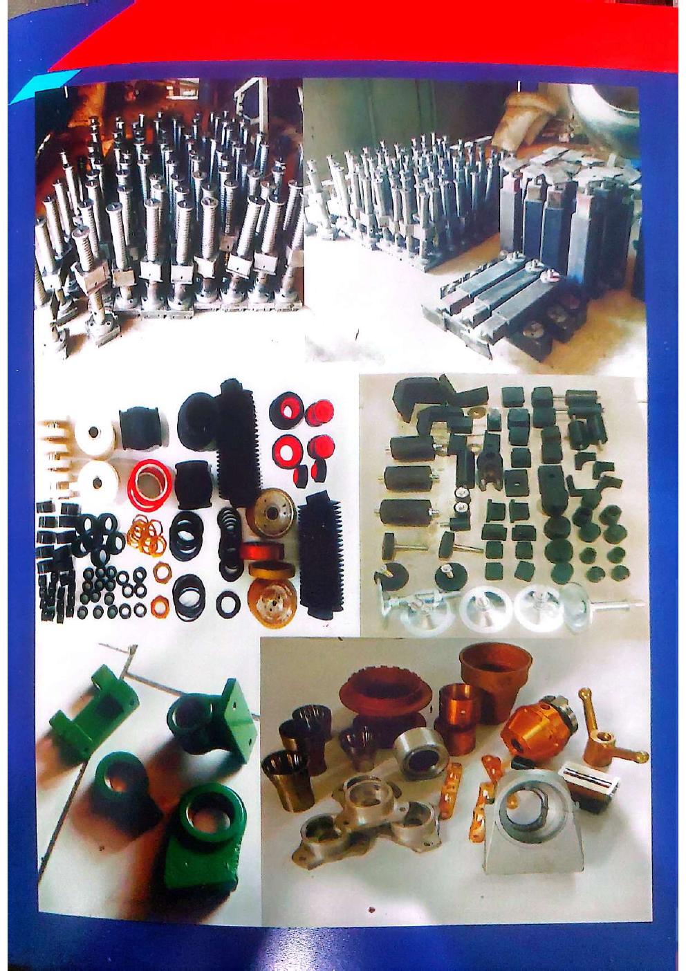 Industrial spare parts dan custom MRO components IKT